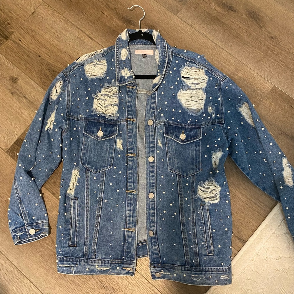 Carli Bybel x Missguided Jean Jacket